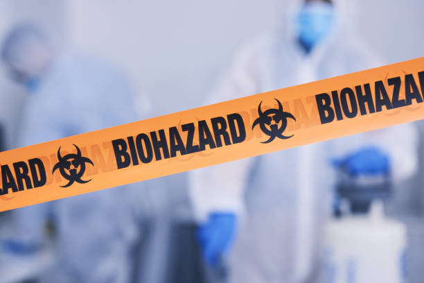 Professional Blood Cleanup technician working in Ong, NE